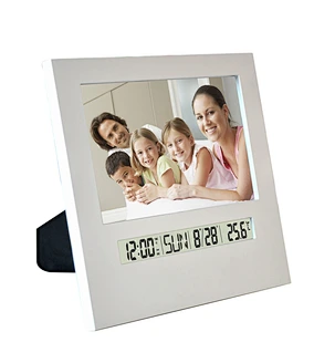 Photoframe clock